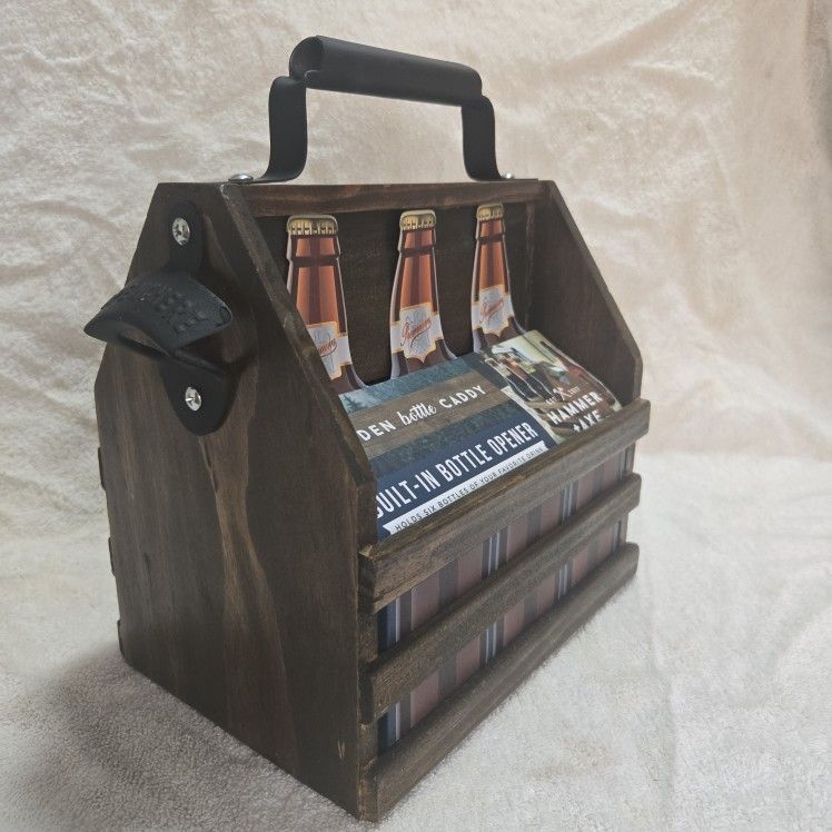 Wooden Beer Carrier