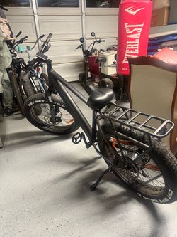 Samson Fat Tire Electric Bike – 26x4” with Rear Rack