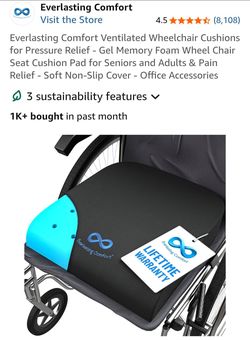 Everlasting Comfort Ventilated Wheelchair Cushion