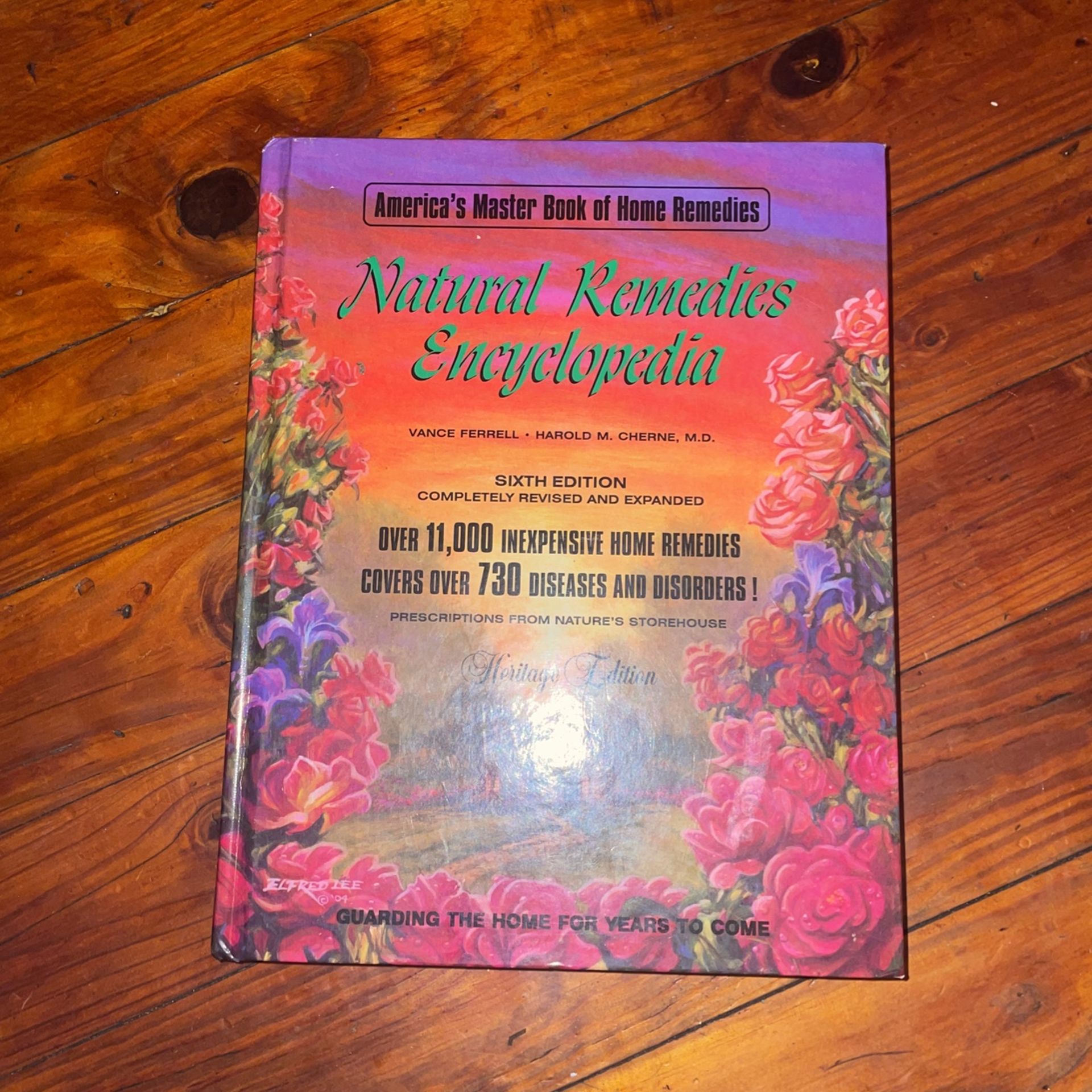 Natural Remedies Encyclopedia Vance Ferrell Harold Cherne Sixth Edition HB