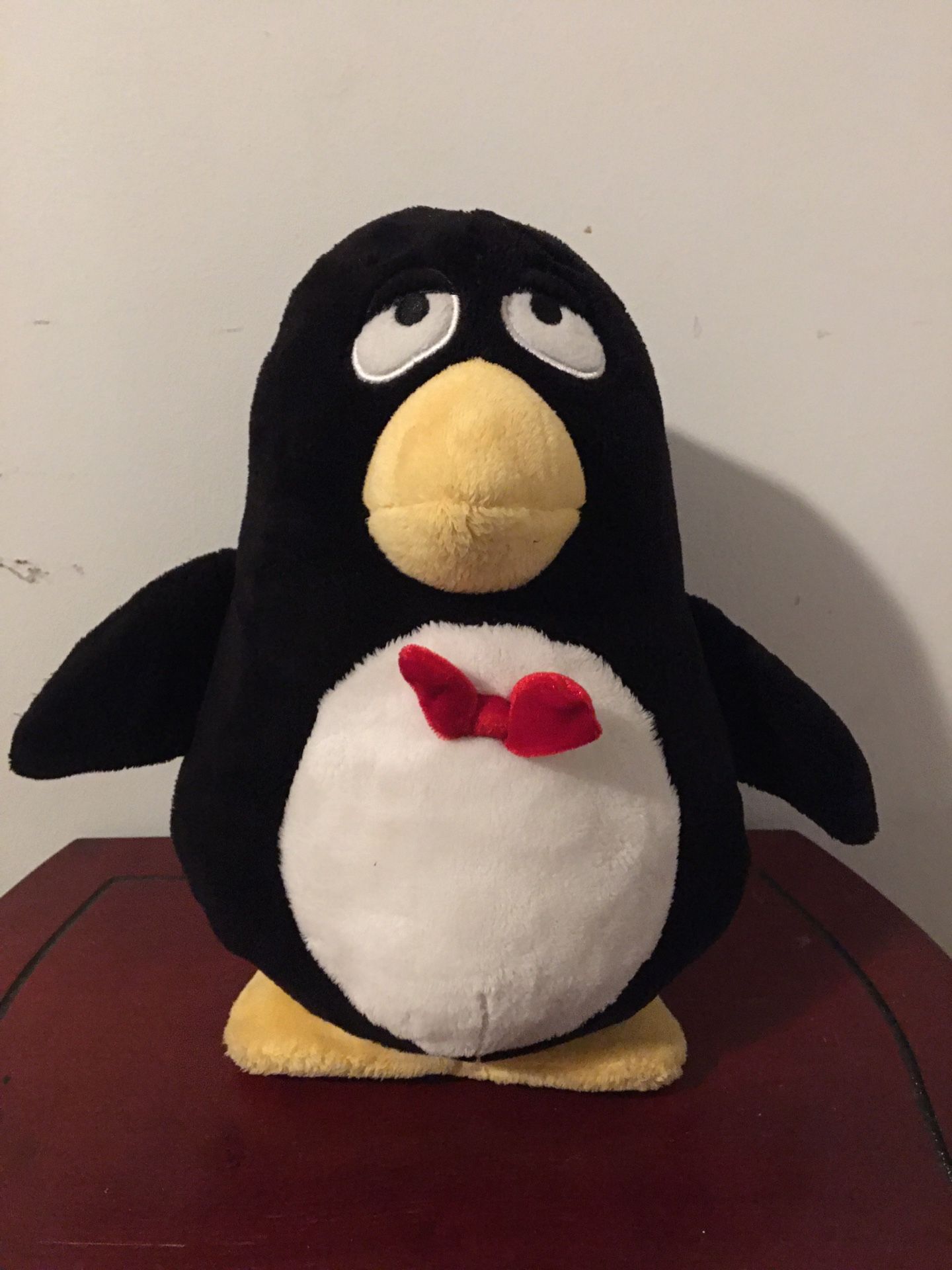 Rare!! Disney Store Toy Story Mx Wheezy Penguin 12” plush