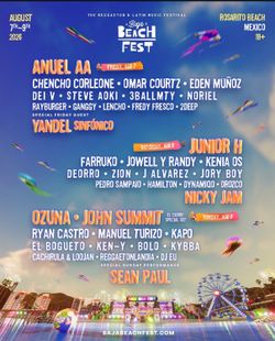 BAJA BEACH FEST TICKETS 2026