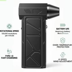 Powerful Turbo Fan Barber