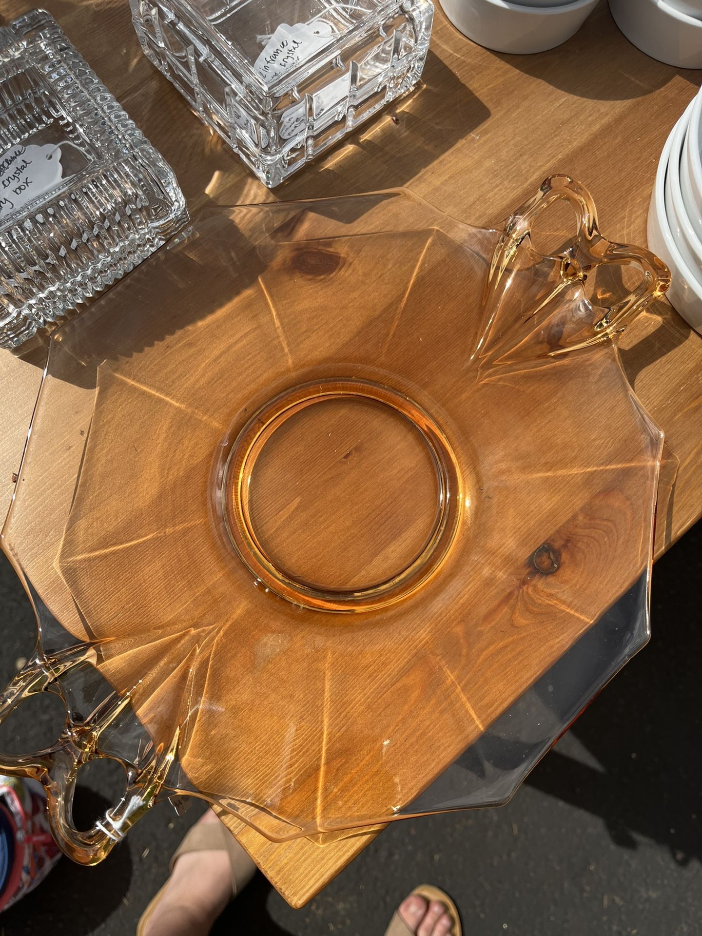 Vintage Fostoria Depression Glass 