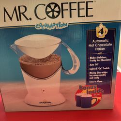 NEW Mr, Coffee cocomotion automatic hot chocolate maker