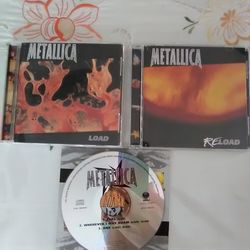 Metallica LOAD & RELOAD CD LOT Heavy metal Rock