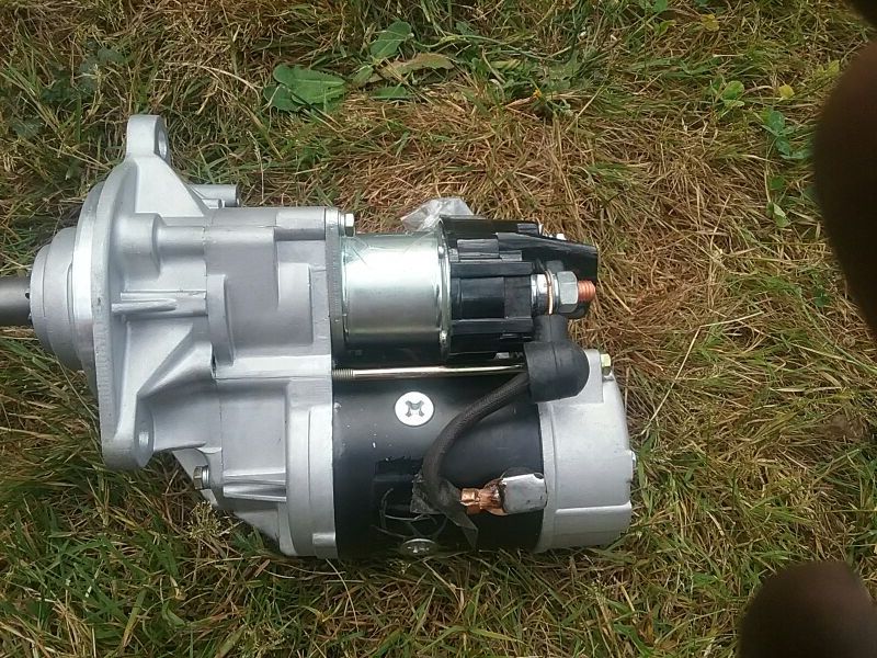 24v catapillar starter and cylinoid w safety switch
