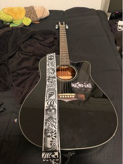 2011 Fender CD-140SCE/BLK guitar