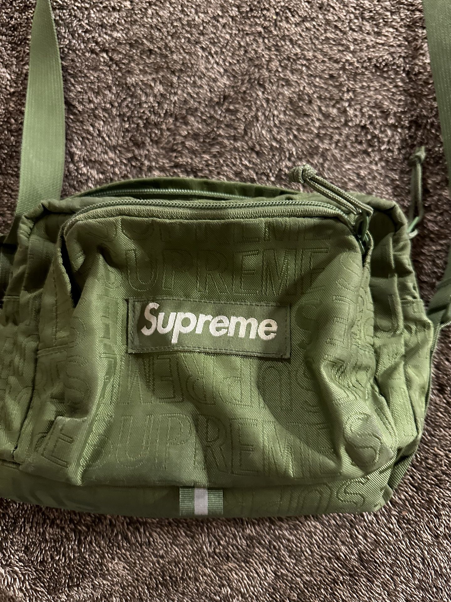 Supreme Shoulder Bag (SS19) Olive Green