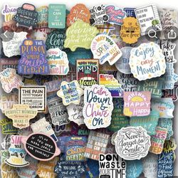 Pack Of 100 Inspirational Stickers 