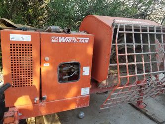 Hydrolic mixer with wheels welded