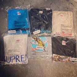 Supreme Tees $100 each all size M (NO TRADES)