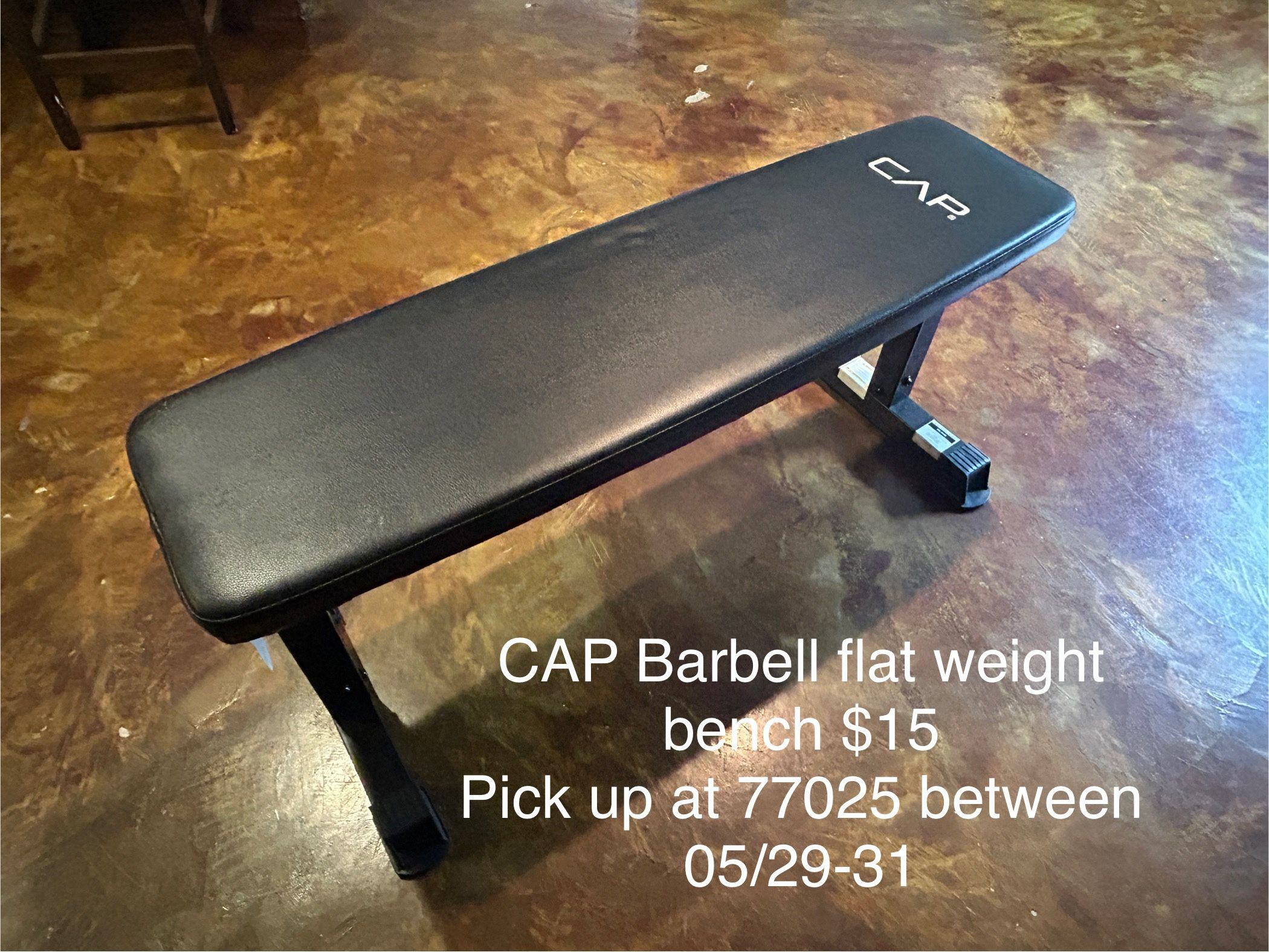 CAP Barbell Flat Weight Bench
