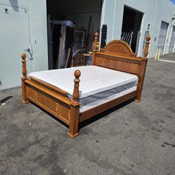 Queen Bed And Mattress