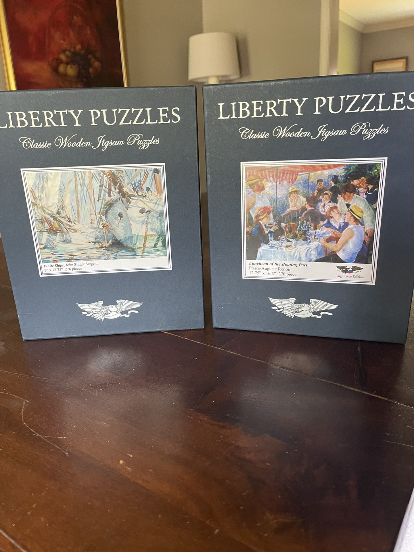 Liberty Wooden Jigsaw Puzzles WILL BE GONE BY SUNDAY