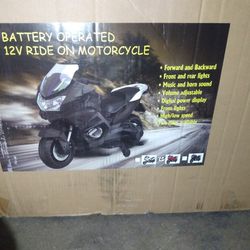 Battery Operated 12 Volt Right On Motorcycle