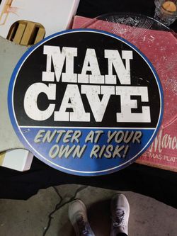 Man Cave Sign