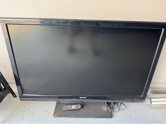 Sharp 52in flat screen tv