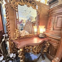 Console Table & Mirror - 20% OFF OFFER!!!
