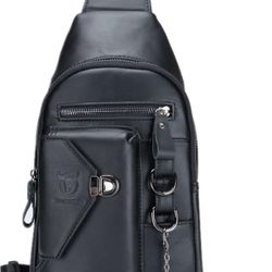 BULLCAPTAIN XB-520 Sling Bag Crossbody Backpack for Men