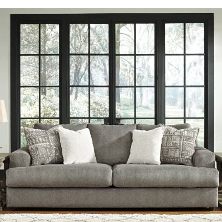 Grey Sofa And Love Seat 