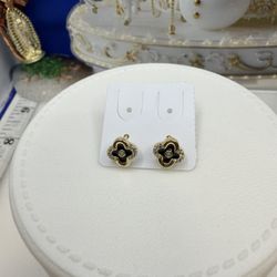 Gold Plated From Brazil Studs Aretes Pegados De Bebe 