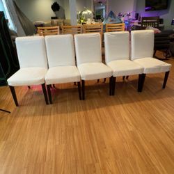 Set Of 5 Chairs 