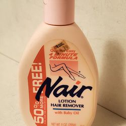 Nair Hair Remover Lotion For Body & Legs, Baby Oil 9 oz

Item Form Lotion
Recommended Uses For Product Body
Skin Type All
Brand Nair

Description
Get 