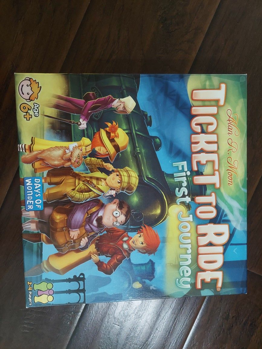 Ticket to Ride First Journey Board Game