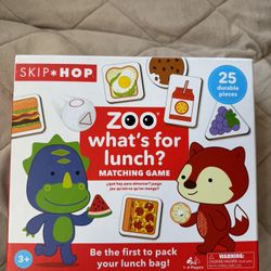 Skip Hop “Zoo: What’s for Lunch?” Matching Game – Complete Set
