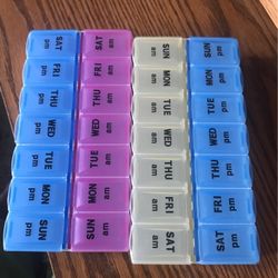2 Pill Organizers