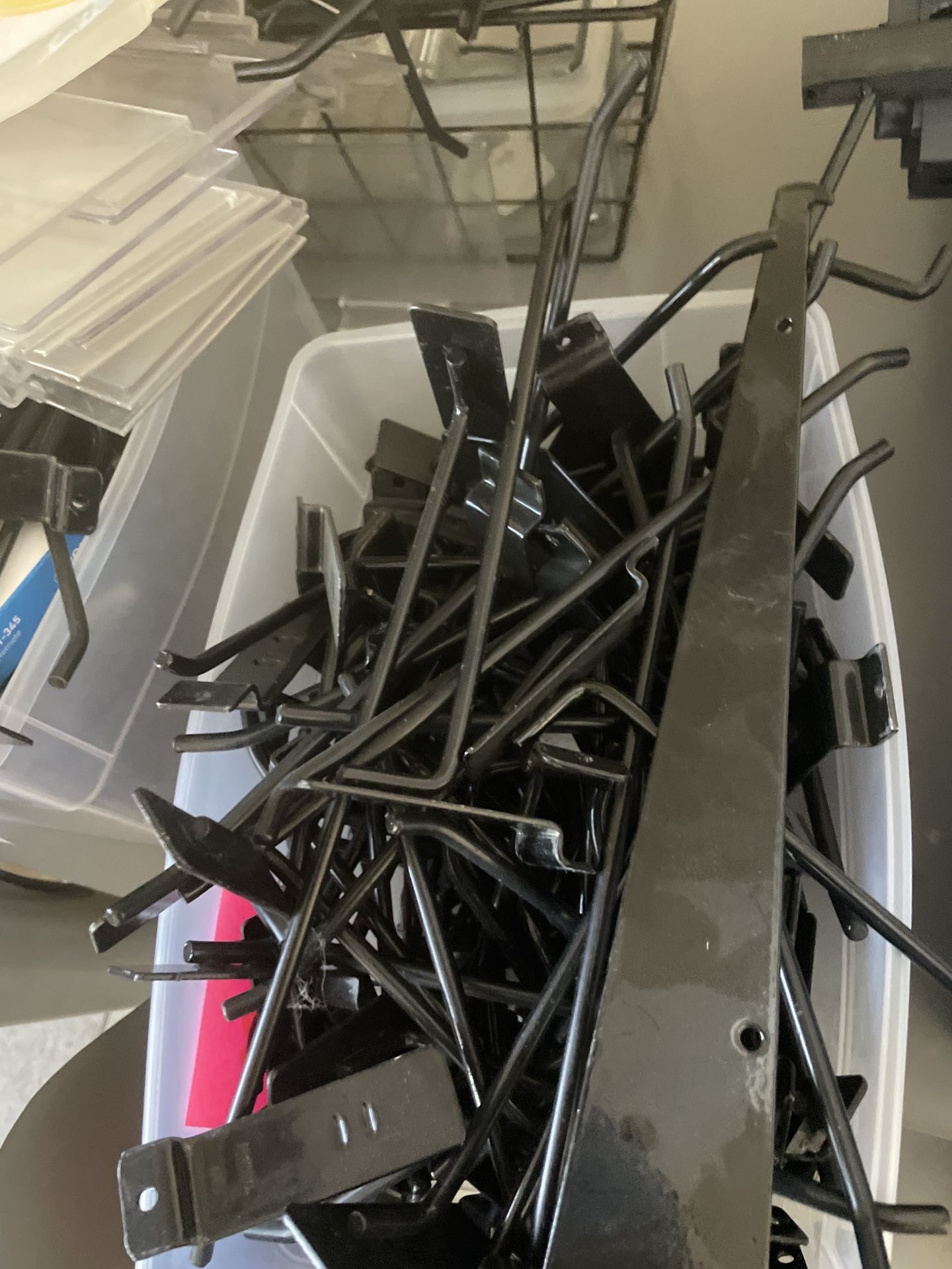 Retail Store Metal Peg Boards