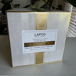 LAFCO Winter Currant Candle 6.5 oz NEW IN BOX Retail $59