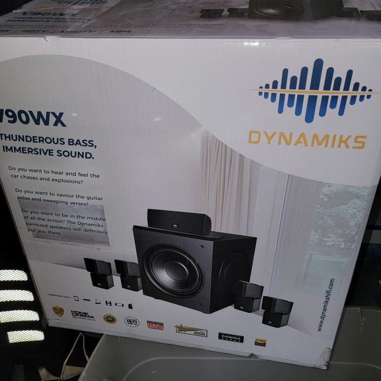 V90WX Thunderbass Speakers $500