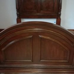 Queen Size Solid Wood Bed  Head & Frame