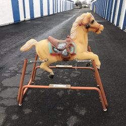 Vintage 60’s Flexible Flyer Rocking Horse