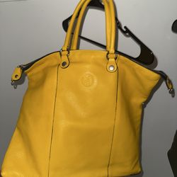 Bright Yellow Tote Bag