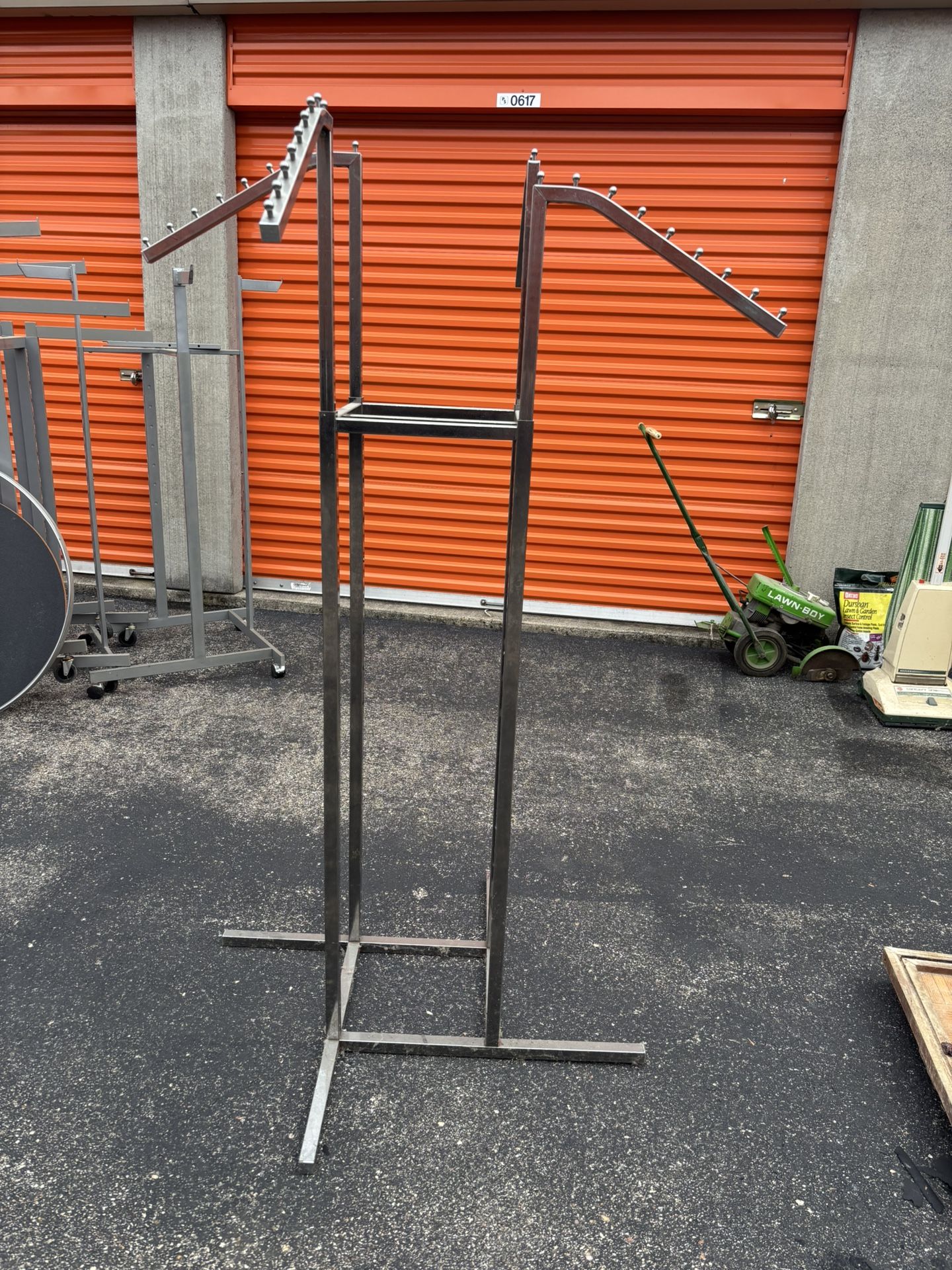 4 Way Angled Garment Rack