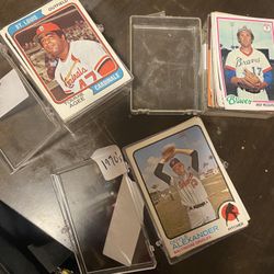 Baseball Cards. From The 70s