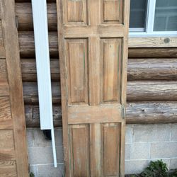 solid wood door cedar