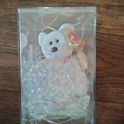 Beanie Baby Bear (Halo) (NEW) In Box Mint Condition 