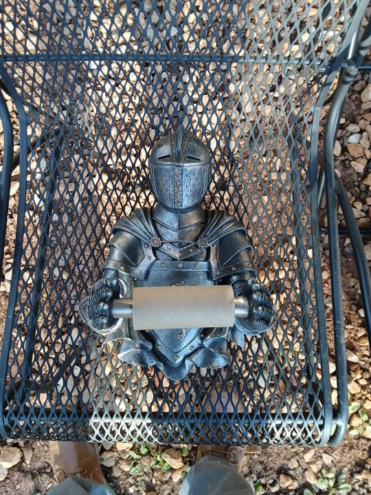 Rare Knight Paper Holder