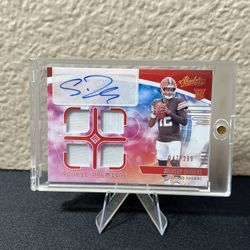 Shedeur Sanders Quad Rpa 