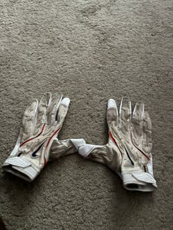 Auburn gloves personally gave to me buy football player