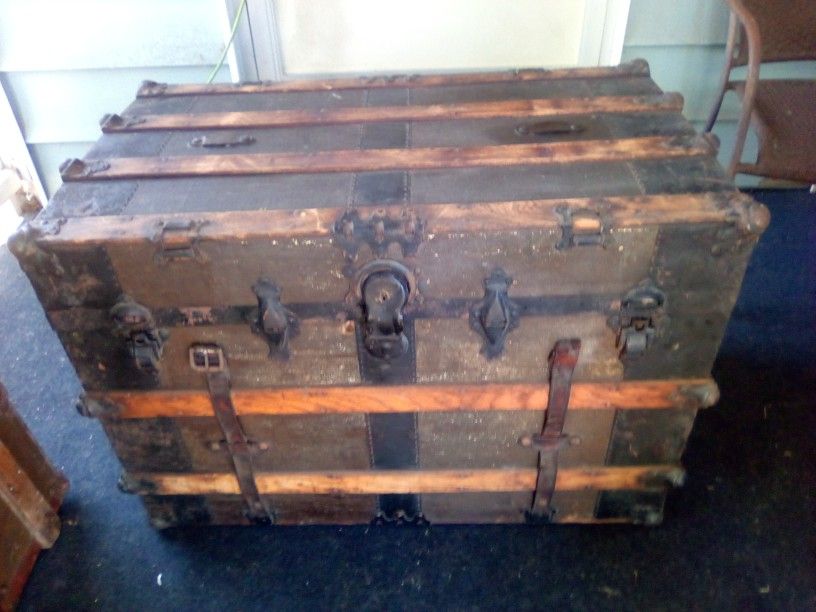Antique Steamer Trunk