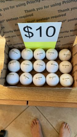 15 Dixon Earth Golf Balls