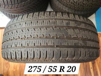 275 / 55 R 20 (1) TIRE BRIDGESTONE