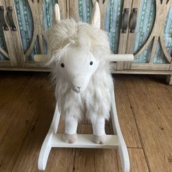 Llama Plush Nursery Rocker 
