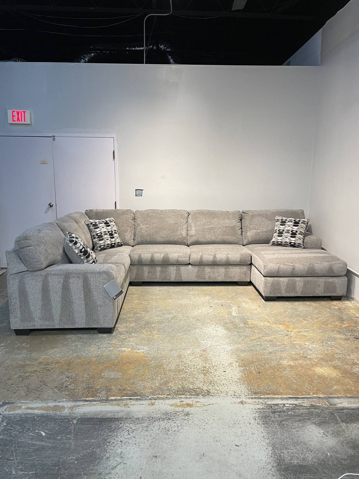beige tan sectional