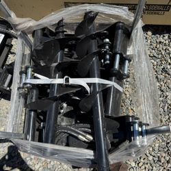Mini Excavator 9 Piece Attachment 